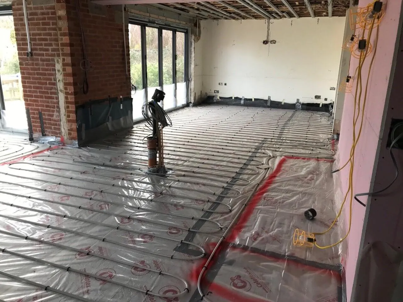 Underfloor Heating project photograph 3 by Carters Plumbing & Heating
