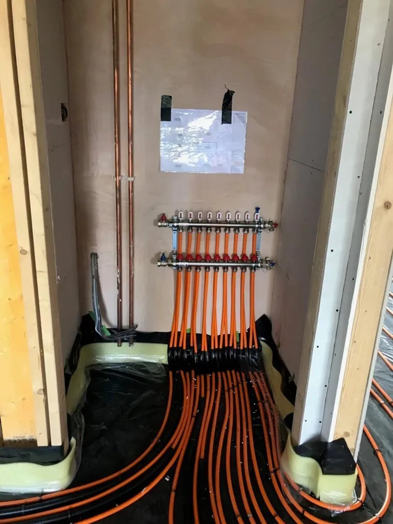 Underfloor Heating project photograph 7 by Carters Plumbing & Heating