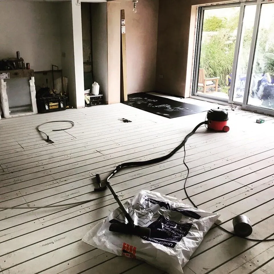 Underfloor Heating project photograph 9 by Carters Plumbing & Heating