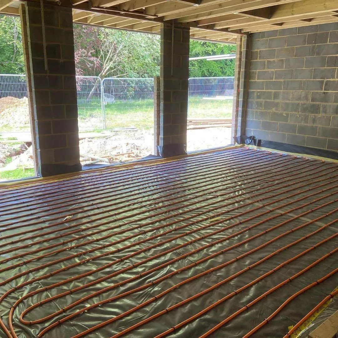 Underfloor Heating project photograph 11 by Carters Plumbing & Heating