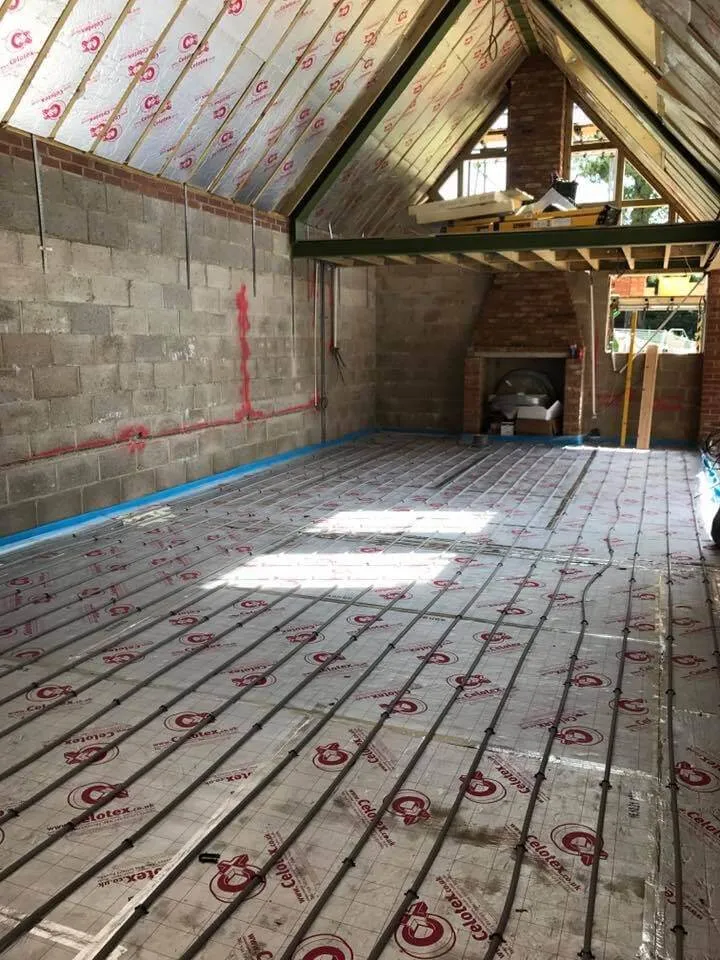 Underfloor Heating project photograph 12 by Carters Plumbing & Heating